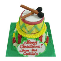 HOLIDAYS-Christmas, Cakes, Mini, Drum