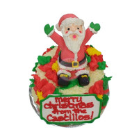 HOLIDAYS-Christmas, Cakes, Mini, Santa - 2