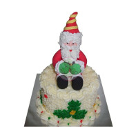 HOLIDAYS-Christmas, Cakes, Mini, Santa - 3