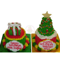 HOLIDAYS-Christmas, Cakes, Mini Variety - 1