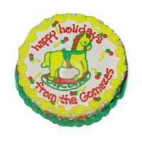 HOLIDAYS-Christmas, Cakes, Rocking Horse - 1