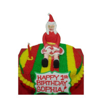 HOLIDAYS-Christmas, Cakes, Santa Claus - 1