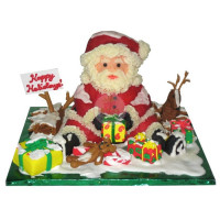 HOLIDAYS-Christmas, Cakes, Santa Claus - 5