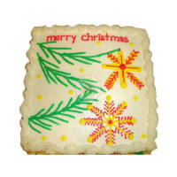 HOLIDAYS-Christmas, Cakes, Snowflakes - 2