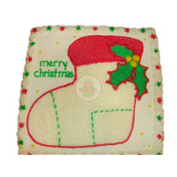 HOLIDAYS-Christmas, Cakes, Stocking - 1