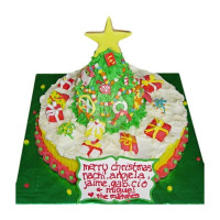 HOLIDAYS-Christmas, Cakes, Tree - 08