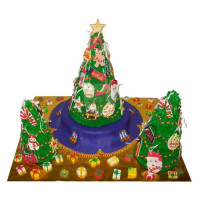 HOLIDAYS-Christmas, Cakes, Tree - 14