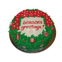 HOLIDAYS-Christmas, Cakes, Wreath - 4