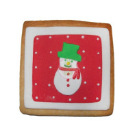 HOLIDAYS-Christmas, Cookies, Snowman - 5