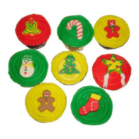 HOLIDAYS-Christmas, Cupcake Variety - 04