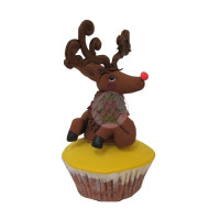 HOLIDAYS-Christmas, Cupcakes, Reindeer - 1