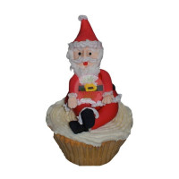 HOLIDAYS-Christmas, Cupcakes, Santa Claus - 07