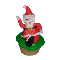 HOLIDAYS-Christmas, Cupcakes, Santa Claus - 09