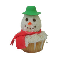 HOLIDAYS-Christmas, Cupcakes, Snowman - 3