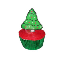 HOLIDAYS-Christmas, Cupcakes, Tree - 2