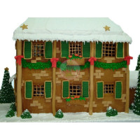 HOLIDAYS-Christmas, Gingerbread Houses - 03