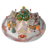 HOLIDAYS-Christmas, Gingerbread Houses - 05