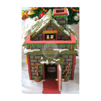 HOLIDAYS-Christmas, Gingerbread Houses - 08