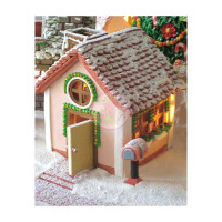 HOLIDAYS-Christmas, Gingerbread Houses - 09