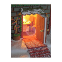 HOLIDAYS-Christmas, Gingerbread Houses - 12