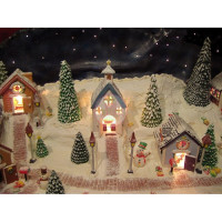 HOLIDAYS-Christmas, Gingerbread Houses - 18