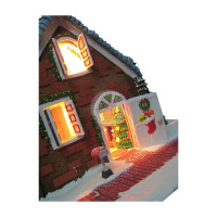 HOLIDAYS-Christmas, Gingerbread Houses - 27