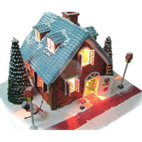 HOLIDAYS-Christmas, Gingerbread Houses - 28