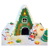 HOLIDAYS-Christmas, Gingerbread Houses - 32