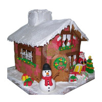 HOLIDAYS-Christmas, Gingerbread Houses - 36