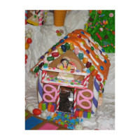 HOLIDAYS-Christmas, Gingerbread Houses - 47