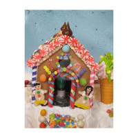 HOLIDAYS-Christmas, Gingerbread Houses - 49