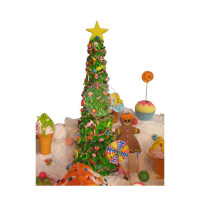 HOLIDAYS-Christmas, Gingerbread Houses - 51