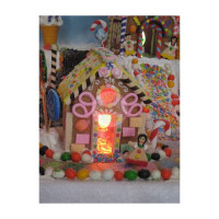 HOLIDAYS-Christmas, Gingerbread Houses - 54