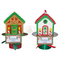 HOLIDAYS-Christmas, Gingerbread Houses - 68