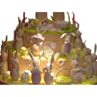 HOLIDAYS-Easter, Cakes, Bunnies - 1