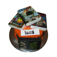 HOLIDAYS-Halloween, Cakes, Mini, Books - 1