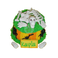 HOLIDAYS-Halloween, Cakes, Mini, Skeleton - 3