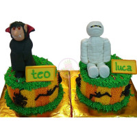 HOLIDAYS-Halloween, Cakes, Mini Variety - 1