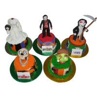 HOLIDAYS-Halloween, Cakes, Mini Variety - 4