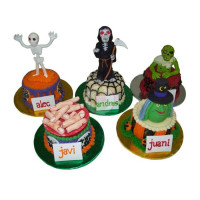 HOLIDAYS-Halloween, Cakes, Mini Variety - 6