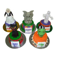 HOLIDAYS-Halloween, Cakes, Mini Variety - 7