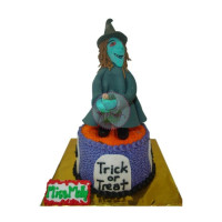 HOLIDAYS-Halloween, Cakes, Mini, Witch - 2