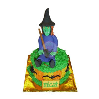 HOLIDAYS-Halloween, Cakes, Mini, Witch - 3