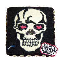 HOLIDAYS-Halloween, Cakes, Skull - 1