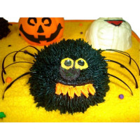 HOLIDAYS-Halloween, Cakes, Spider - 1