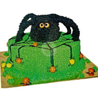 HOLIDAYS-Halloween, Cakes, Spider - 3