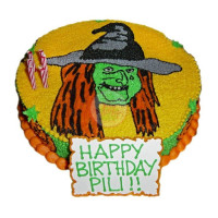 HOLIDAYS-Halloween, Cakes, Witch - 3