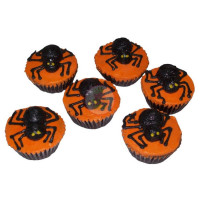 HOLIDAYS-Halloween, Cupcakes, Spider - 4