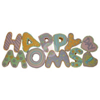 HOLIDAYS-Mother's Day, Cookie Letters