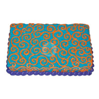 Retail Products-Cakes, Buttercream, 70s Swirls